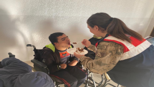 Şanlıurfa Jandarma ekiplerinden anlamlı ziyaret