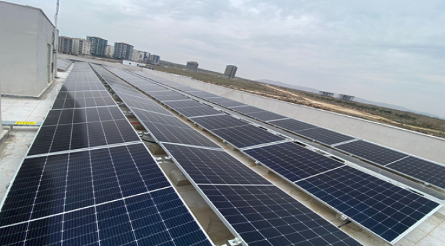 Şanlıurfa Orman Bölge Müdürlük binası çatısına GES kuruldu 