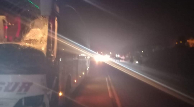 Suruç yolunda kaza 