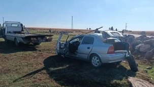 Urfa"da otomobil takla attı, 1 ölü, 5 yaralı 