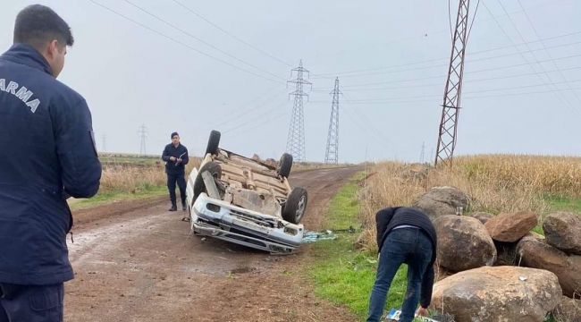 Urfa"da trafik kazası, 3 yaralı