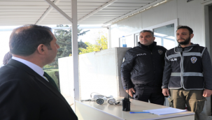 Vali Ayhan'dan görev başındaki polislere ziyaret
