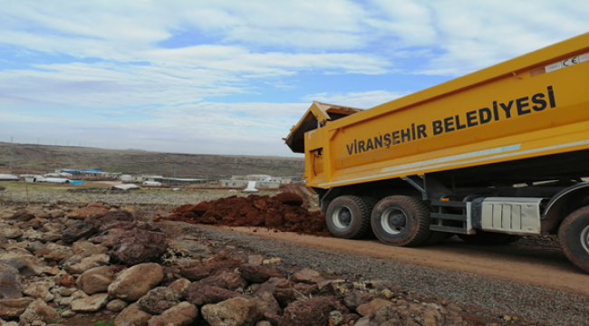 Viranşehir Belediyesi Yaz Kış Demeden Çalışıyor 
