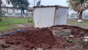 Viranşehir'de içme su kuyuların elektrik tellerini çaldılar