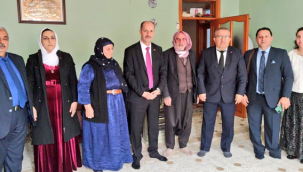 Yavuz'dan Siverek'teki Şehit ve Gazi Ailelerine Ziyaret