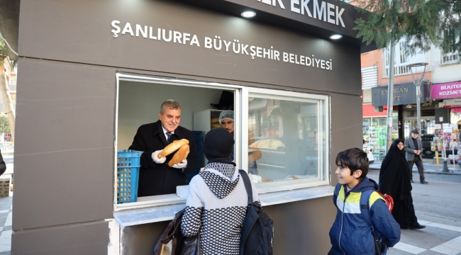 Başkan Beyazgül "Halk ekmeğe olan rağbetin nedeninin projenin halkımıza ait olmasıdır