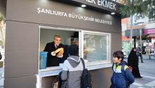 Başkan Beyazgül "Halk ekmeğe olan rağbetin nedeninin projenin halkımıza ait olmasıdır