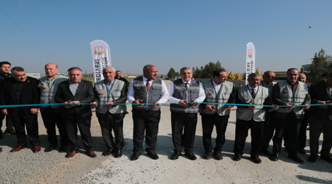 Başkan Beyazgül, Ömürlük Çelik Hasırlı Beton Yollar Yapıyoruz''