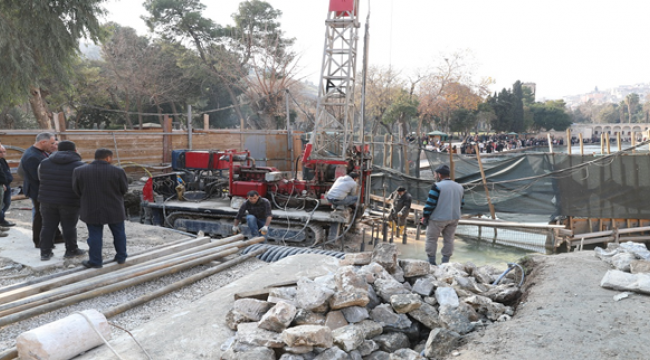 Başkan Kuş Balıklıgöl'deki Restorasyon Çalışmalarını İnceledi