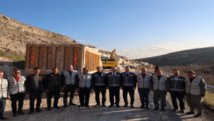 Büyükşehir Belediyesinden 7 Mahalleyi Kapsayan Yol Çalışması