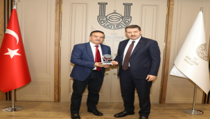 Çağlayan'dan Şanlıurfa Valisi Salih Ayhan'a ziyaret