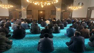 Hacı Halil Kaymaz Camii Dua'larla İbadete Açıldı