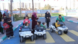 Haliliye Belediyesi ile otizmli çocuklar gönüllerince eğlendi