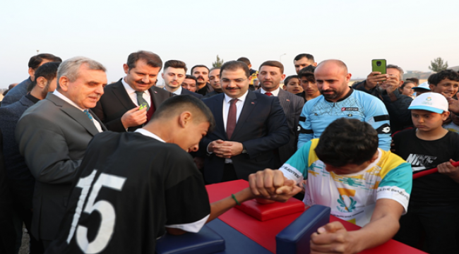 Haliliye'de Köylerarası Spor Müsabakasında Ödüller Verildi