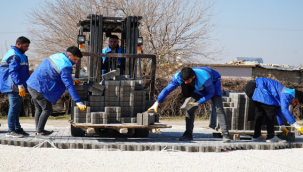 Haliliye'de Merkez Ve Kırsalda Hummalı Yol Çalışmaları Sürüyor