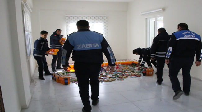 Haliliye'de Son Kullanma Tarihi Geçmiş Ürünler İmha Edildi
