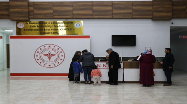 Haliliye Semt Polikliniği Vatandaşlara Kolaylık Sağladı 