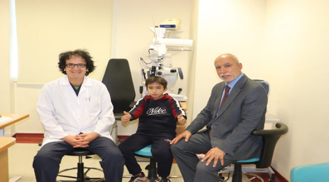 HRÜ Hastanesinden İlk Nistagmus (Göz Titremesi) Ameliyatı Gerçekleştirildi