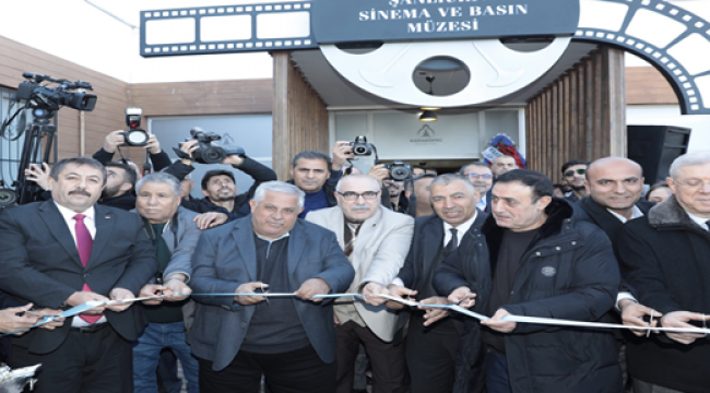 Karaköprü'de sinema ve basın müzesi açıldı