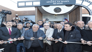 Karaköprü'de sinema ve basın müzesi açıldı