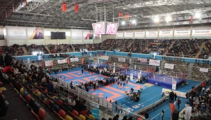 Kick boks turnuvası Şanlıurfa'da başladı 