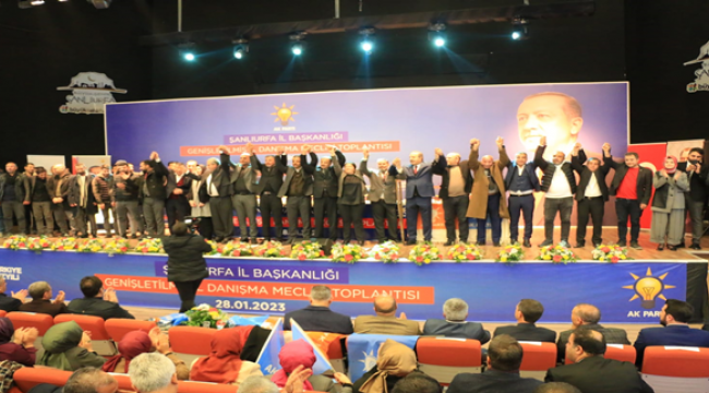 Şanlıurfa'da Ak Parti il danışma meclis toplantısı gerçekleşti!