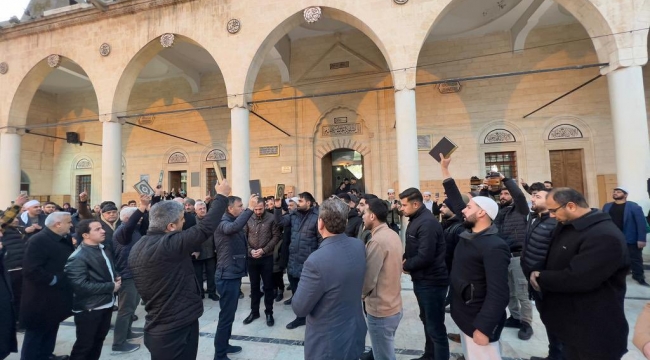 Şanlıurfa'da İsveç tepkisi 