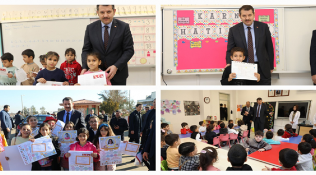 Şanlıurfa'da karne heyecanı