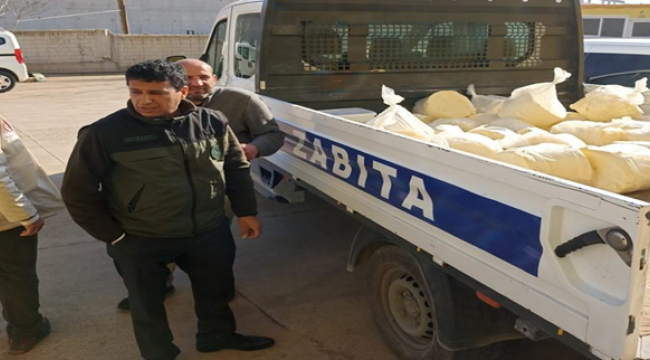 Şanlıurfa'da küflenmiş tereyağlar imha edildi!