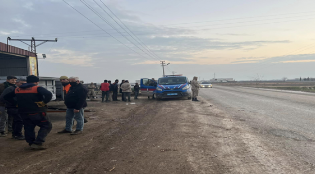Şanlıurfa'da trafik kazası, 1 yaralı