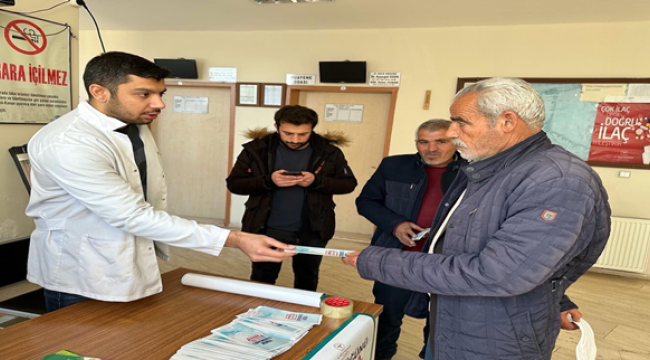 Şanlıurfa'da "Veremsiz Bir Türkiye"  için çalışmalar yapıldı.