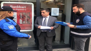 Şanlıurfa Polisten  "İnanma Dolandırılma "bilgilendirmesi yapıldı