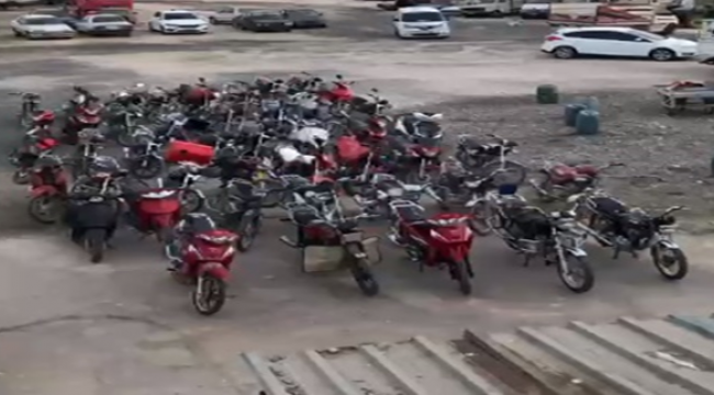 Şanlıurfa ve ilçelerinde çalıntı motosiklet operasyon!