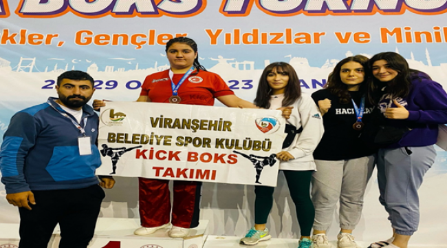 Viranşehir Belediyespor'lu Daban Türkiye 3'üncüsü Oldu