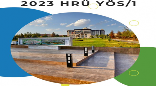 2023 HARRAN YÖS-1 sınav başvuruları devam ediyor