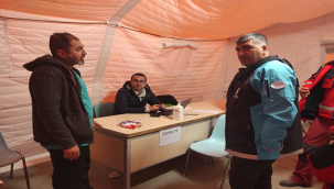 Afetzedelere mobil sağlık hizmeti