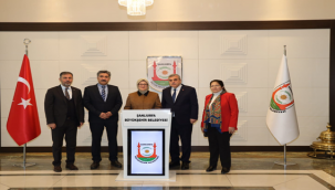  AK Parti Genel Başkan Yardımcısı Belgin Uygur'dan Başkan Beyazgül'e Ziyaret