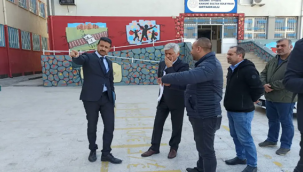 Az Hasarlı Okullarda Güçlendirme Çalışmaları Devam Ediyor