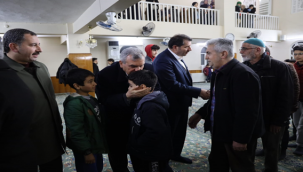 Başkan Beyazgül, Miraç kandilini vatandaşlarla birlikte idrak etti