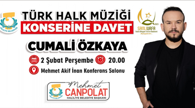 Cumali Özkaya, Memleketi Şanlıurfa'da Sahne Alacak 