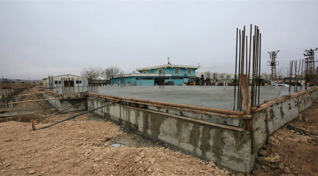 Eyyübiye Spor Kompleksine İlk Harç Döküldü