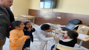 Günlük 500 depremzede yerinde muayene ve tedavi edildi