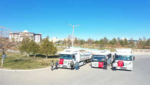 Harran Üniversitesi'nin Bir Yardım Konvoyu Daha Deprem Bölgesine Gönderildi