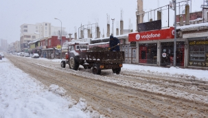 Hilvan'da Karla Mücadele Çalışmaları  