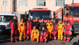 KAHRAMAN ŞANLIURFALI İTFAİYE ERLERİ ADIYAMAN'DA 