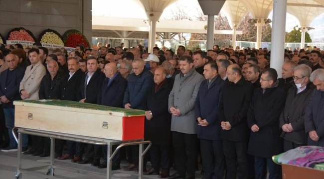 Şanlıurfa Emniyet Müdürü Ulucan'ın babası son yolculuğuna uğurlandı