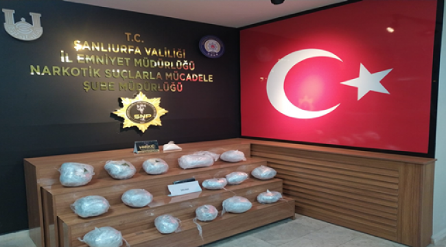 Urfa'da uyuşturucu operasyonu, 5 gözaltı