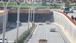 Abide Kavşağı Alt Tünel Trafiğe Açıldı