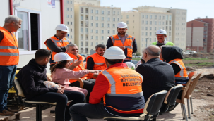 Başkan Beyazgül, Seyrantepe'deki Su Deposu İnşaatını İnceledi