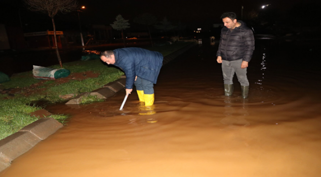 Başkan Ekinci: Yağışlara Karşı Canla Başla Mücadele Ediyoruz 